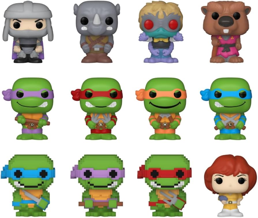 Amazon.com: Funko Bitty Pop! Teenage Mutant Ninja Turtles